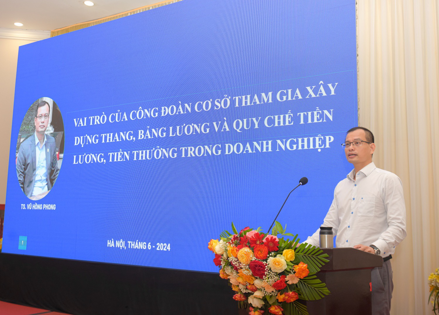 TẬP HUẤN CHÍNH SÁCH PHÁP LUẬT VÀ QUAN HỆ LAO ĐỘNG NĂM 2024 CHO CÔNG ĐOÀN DẦU KHI VIỆT NAM